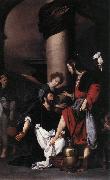 STROZZI, Bernardo St Augustine Washing the Feet of Christ  fg oil painting picture wholesale